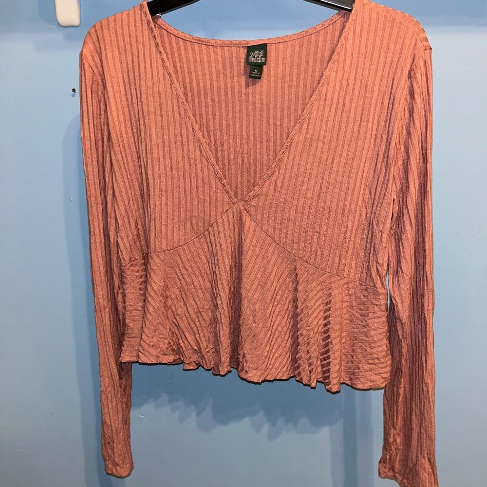 Wild Fable Peplum Top